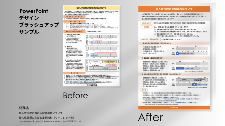 総務省のリーフレット例